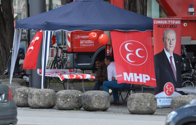 Informationsstand der MHP 2018 in München